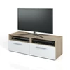 Vicco Diego TV állvány, 95 cm, tölgy-fehér