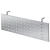 Takarólap irodai asztalhoz, ezüst, 682 x 350 mm Hammerbacher 