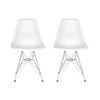 Eiffel design szék, fehér, 2 db