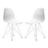 Eiffel design szék, fehér, 2 db