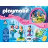 PLAYMOBIL MAGIC SELLŐ CSALÁD KAGYLÓ BABAKOCSIVAL 70100