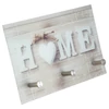 Spiegelprofi Home feliratú fali fogas, 40 cm, üveg