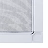 Szúnyogháló ajtó fehér aluminium kerettel120×240