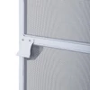 Szúnyogháló ajtó fehér aluminium kerettel120×240