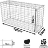 Toolerando gabion kosár, 100 x 50 x 30 cm, B. kategória