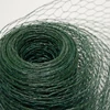 Acél csirkeháló drótkerítés PVC bevonattal, 0,75 m x 25 m, zöld