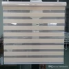 63×116 cm sávos roló, dupla roló, zebra roló, fehér