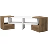 Bravo Home Fold TV állvány, 140 cm, sarokba tehető