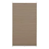 Gardinia 40x130 cm harmónika roló, pliszé függöny, fúrás nélkül, taupe