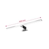 B.K.Licht Antlia LED fürdőszobai lámpa, 8 W, 780 Lumen, 230 V