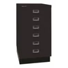 BISLEY – MultiDrawer™ acél fiókos tároló, fekete, B. kategória
