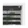 Soluna alumínium reluxa 100×180 cm, 50 mm lamellaszélesség, fekete