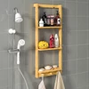 Casaria bambusz fürdőszobai polc, 70×28,5×10 cm