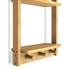 Casaria bambusz fürdőszobai polc, 70×28,5×10 cm