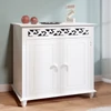 Casaria Jersey MDF komód, 76x65x35 cm, fehér