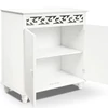 Casaria Jersey MDF komód, 76x65x35 cm, fehér