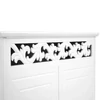 Casaria Jersey MDF komód, 76x65x35 cm, fehér