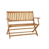 Casaria tömör eukaliptuszfa kerti pad, 120 cm