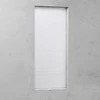 Expo Ambiente harmónika roló, dupla pliszé, 50x130 cm, fehér