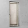 Cocoon 45×130 cm pliszé függöny/harmónika roló,fúrás nélkül, taupe