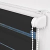 Solroyal 60 X 150 cm sávos roló, dupla roló, zebra roló, fúrás nélkül, fekete