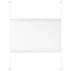 Woltu 45x130 cm feszített pliszé, fúrás nélkül, fehér