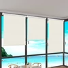 Woltu kültéri roló hajtókarral 140×240 cm , bézs