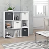 Vicco Nove térelválasztó 7 rekesszel, fehér, 138x143x29 cm