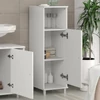 Vicco Fynn midi szekrény, fehér, 95 cm