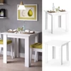 Vicco Karlos étkezőasztal 80 cm, fehér