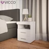 Vicco Evi éjjeliszekrény 45x61 cm, fehér