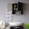 Vicco Irma türkös szekrény, 54x55x16,5 cm, magasfényű antracit