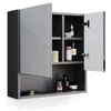 Vicco Irma türkös szekrény, 54x55x16,5 cm, magasfényű antracit