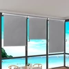Woltu 100×240 cm kültéri roló hajtókarral, sötétszürke