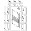 Woltu 60×220 cm feszített pliszé, fúrás nélkül, fehér
