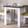 Vicco Karlos étkezőasztal 80 cm, antracit-fehér
