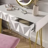 Vicco Ruby fésülködőasztal székkel, Led tükörrel, fehér, 100 cm