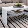 Vicco dohányzóasztal 100 cm, fehér-beton