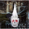 Halloween lógó koponya pókhálóval dekoráció, B.kategória
