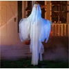 Halloween szellem dekoráció, 170 cm, mozgás, fény és hanghatással