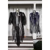 Halloween függő csontváz dekoráció szett, 2 db-os