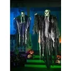 Halloween függő csontváz dekoráció szett, 2 db-os