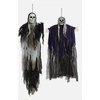 Halloween függő csontváz dekoráció szett, 2 db-os