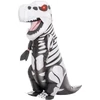 Spooktacular felfújható T-rex csontváz dinoszaurusz jelmez, felnőtt egy méretes