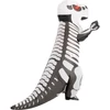 Spooktacular felfújható T-rex csontváz dinoszaurusz jelmez, felnőtt egy méretes