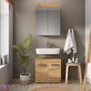 Vicco Luna tükrös szekrény 60x77 cm, tölgy