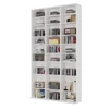 Vicco Anna CD, DVD polc, fehér, 102x178x23 cm