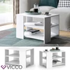 Vicco Eymi dohányzóasztal, 70 cm, fehér