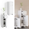 Vicco Emma midi szekrény, 95 cm, fehér
