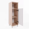 Vicco Fynn midi szekrény, tölgy-fehér, 95 cm